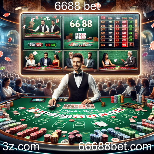 Descubra a Experiência de Jogos Ao Vivo no 6688 bet